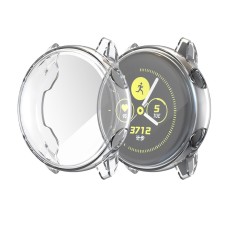 HAT PRINCE Transparent All-wrapped TPU Protective Case priekš Samsung Galaxy Watch Active - Caurspīdīgs - silikona pulksteņu apvalks