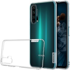 NILLKIN Nature 0.6mm Soft TPU Phone Case priekš Huawei Honor 20 Pro - Caurspīdīgs - silikona aizmugures apvalks (bampers, vāciņš, slim TPU silicone case shell cover, bumper)