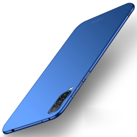 MOFI Shield Slim Plastic Phone Casing priekš Xiaomi Mi 9 Lite - Zils - matēts plastikas aizmugures apvalks (bampers, vāciņš, slim silicone cover shell, bumper)