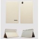 Kalaideng Ka series Samsung Galaxy Tab Pro 8.4 T320 - Balts - sāniski atverams maciņš ar stendu (ādas maks, grāmatiņa, leather book wallet case cover stand)