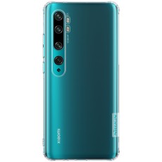 NILLKIN Nature 0.6mm Soft TPU Phone Case priekš Xiaomi Mi Note 10 / Note 10 Pro - Caurspīdīgs - silikona aizmugures apvalks (bampers, vāciņš, slim TPU silicone case shell cover, bumper)