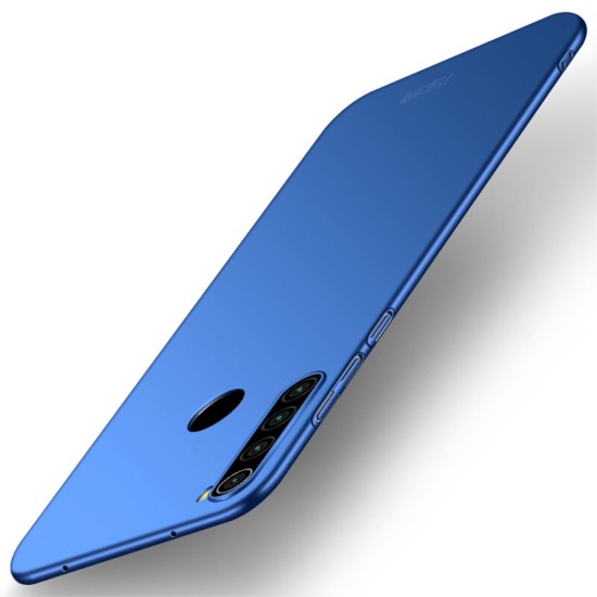 MOFI Shield Slim Plastic Phone Casing priekš Xiaomi Redmi Note 8T - Zils - matēts plastikas aizmugures apvalks (bampers, vāciņš, slim silicone cover shell, bumper)
