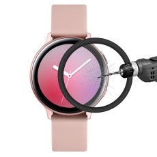 Hat Prince Full Size Hybrid Glass priekš Samsung Galaxy Watch Active 2 40mm - Ekrāna Aizsargstikls / Bruņota Stikla Aizsargplēve