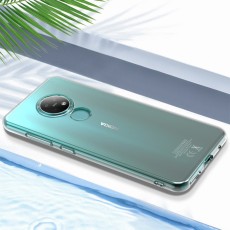 X-Level Antislip Back Case priekš Nokia 6.2 / 7.2 - Caurspīdīgs - silikona aizmugures apvalks (bampers, vāciņš, slim TPU silicone case cover, bumper)