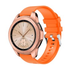 20mm Silicone Watch Bracelet - Oranža - silikona siksniņas (jostas) priekš pulksteņiem