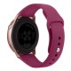 20mm Soft Silicone Watch Band Replacement - Бордовый - силиконовый ремешок для часов