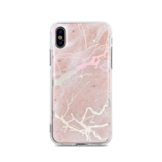 Marmur Back Case priekš Xiaomi Redmi 8 - Rozā - silikona aizmugures apvalks (bampers, vāciņš, TPU silicone case cover, bumper)