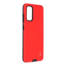 RoarKorea Rico Armor Back Case priekš Samsung Galaxy S20 Ultra 5G G988 - Sarkans - triecienizturīgs silikona aizmugures apvalks (bampers, vāciņš, slim TPU silicone case shell cover, bumper)