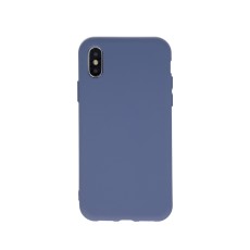 OEM Silicone Back Case (Microfiber Soft Touch) priekš Samsung Galaxy A50 / A50 EE A505 / A30s A307 - Ceriņu - matēts silikona aizmugures apvalks