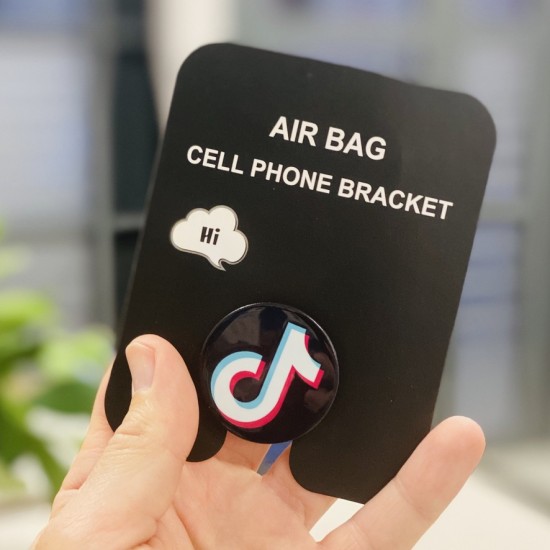 Air Bag Cell Phone Bracket Up Finger Grip Mount - W style_1 - Universālais turētājs telefonam