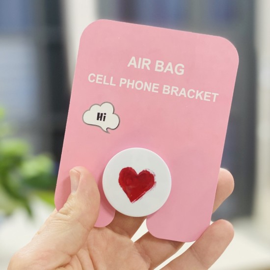 Air Bag Cell Phone Bracket Up Finger Grip Mount - W style_8 - Universālais turētājs telefonam