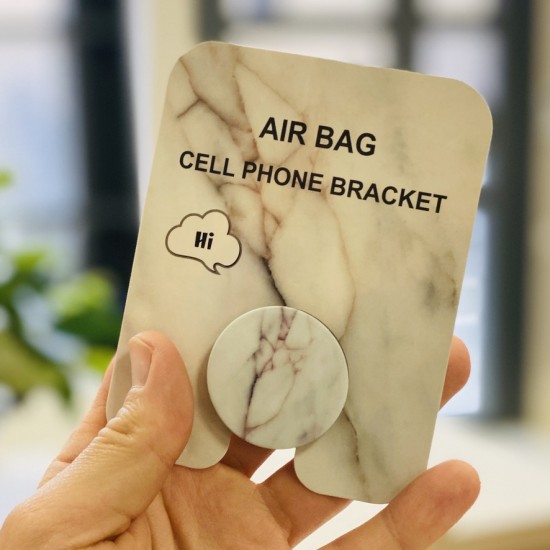 Air Bag Cell Phone Bracket Up Finger Grip Mount - S/ style_24 - Universālais turētājs telefonam