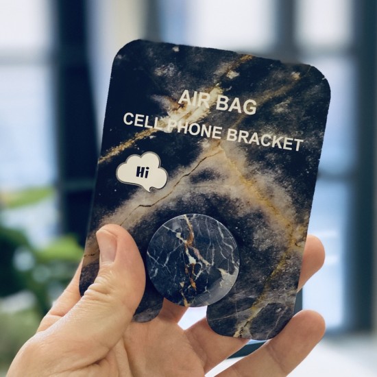 Air Bag Cell Phone Bracket Up Finger Grip Mount - S/ style_23 - Universālais turētājs telefonam