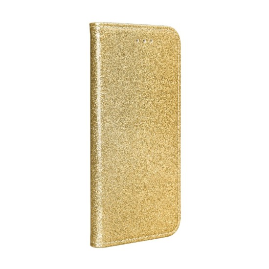 Forcell Shining Book Case для Samsung Galaxy A71 A715 - Золотистый - чехол-книжка со стендом / подставкой