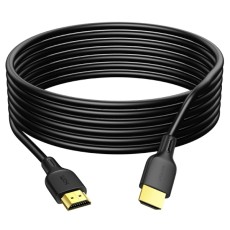 Usams U49 3M HDMI to HDMI High Speed Cable 4K HD SJ427HD01 (US-SJ427) - Melns - video adapteris vads / kabelis