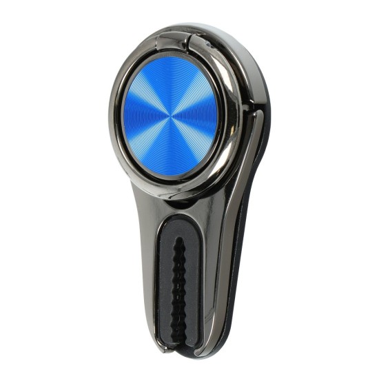 Ring Air Vent Car holder - Zils - Universāls gredzens / stiprinājums turētājs auto ventilācijas režģa
