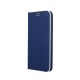Smart Venus Carbon Book Case priekš Samsung Galaxy Note 10 Lite N770 - Tumši Zils - sāniski atverams maciņš ar stendu (ādas maks, grāmatiņa, leather book wallet case cover stand)