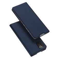 Dux Ducis Skin Pro series priekš Samsung Galaxy Note 10 Lite N770 - Tumši Zils - sāniski atverams maciņš ar stendu (ādas maks, grāmatiņa, leather book wallet case cover stand)