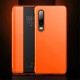 Smart View Window Touch Slide Wake / Sleep PU Leather Book Case priekš Huawei P30 - Oranžs - sāniski atverams mākslīgas ādas maciņš ar lodziņu