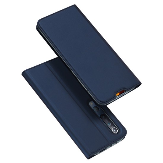 Dux Ducis Skin Pro series priekš Xiaomi Mi 10 5G / Mi 10 Pro 5G - Tumši Zils - sāniski atverams maciņš ar magnētu un stendu (ādas maks, grāmatiņa, leather book wallet case cover stand)