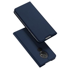 Dux Ducis Skin Pro series priekš Nokia 6.2 / 7.2 - Tumši Zils - sāniski atverams maciņš ar magnētu un stendu (ādas maks, grāmatiņa, leather book wallet case cover stand)