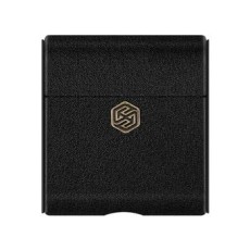 Nillkin Protective Case priekš Apple Airpods - Melns - ādas apvalks bezvadu austiņu lādēšanas ierīcei