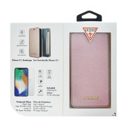 Guess Bundle GUBPBKTI61IRG Leather Book Case