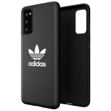 Adidas Originals Moulded Case Trefoil series priekš Samsung Galaxy S20 G980 - Melns - silikona aizmugures apvalks / bampers-vāciņš