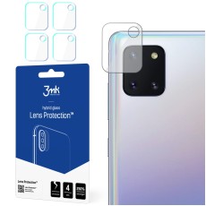 3MK Lens Protection (4 gab.) Hybrid Tempered Glass / Film camera protector priekš Samsung Galaxy Note 10 Lite N770 - hibrīds aizmugurējās kameras aizsargstikls / aizsargplēve