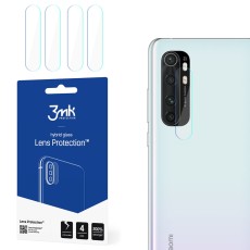 3MK Lens Protection (4 gab.) Hybrid Tempered Glass / Film camera protector priekš Xiaomi Mi Note 10 Lite - hibrīds aizmugurējās kameras aizsargstikls / aizsargplēve