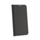 Luna Carbon Book Case priekš Samsung Galaxy A51 A515 - Melns - sāniski atverams maciņš ar stendu (maks grāmatiņa)
