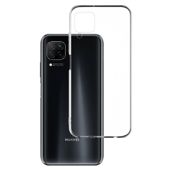 3MK Clear Case priekš Huawei P40 Lite - Caurspīdīgs - silikona aizmugures apvalks / bampers-vāciņš