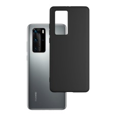 3MK Matt Case priekš Huawei P40 Pro - Melns - matēts silikona aizmugures apvalks / bampers-maciņš