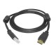 LTC 3M LX HD91 HDMI to HDMI (v2.0 / 4K) High Speed Cable Adapter - Melns - video adapteris vads / kabelis