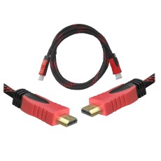Lexton 1.5M LX HD70 HDMI to HDMI (v1.4) High Speed Cable Adapter - Sarkans - video adapteris vads / kabelis