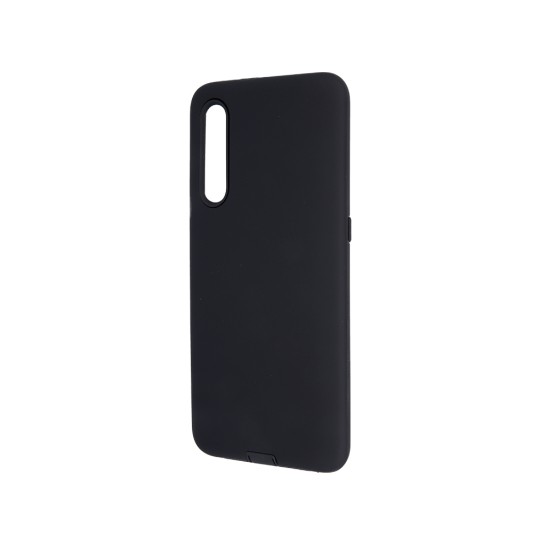 Defender Smooth Back Case priekš Samsung Galaxy Note 10 Lite N770 - Melns - triecienizturīgs silikona aizmugures apvalks / maciņš