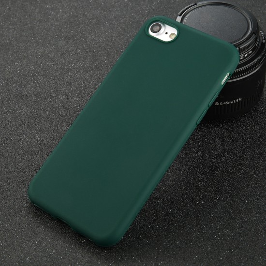 Matt TPU Back Case для Xiaomi Mi Note 10 Lite - Зелёный - матовая силиконовая накладка / бампер