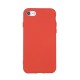 OEM Silicone Back Case (Microfiber Soft Touch) для Samsung Galaxy A51 A515 - Красный - матовая силиконовая накладка / бампер