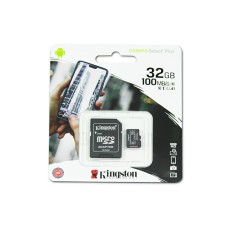 Kingston 32GB Micro SDHC CANVAS Select Plus SDCS2​ Card class10 UHS-I ar SD Adapteri Atmiņas karte