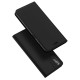 Dux Ducis Skin Pro series priekš Sony Xperia 10 II - Melns - sāniski atverams maciņš ar magnētu un stendu (ādas maks, grāmatiņa, leather book wallet case cover stand)