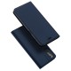Dux Ducis Skin Pro series для Sony Xperia 10 II - Тёмно Синий - чехол-книжка с магнитом и стендом / подставкой (кожаный чехол-книжка, leather book wallet case cover stand)