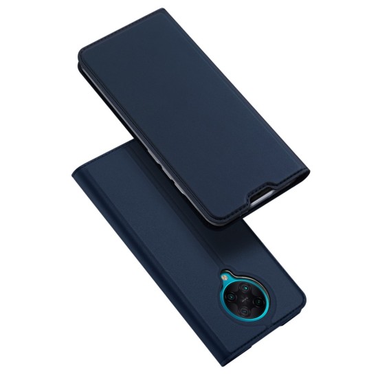 Dux Ducis Skin Pro series priekš Xiaomi Poco F2 Pro - Tumši Zils - sāniski atverams maciņš ar magnētu un stendu (ādas maks, grāmatiņa, leather book wallet case cover stand)