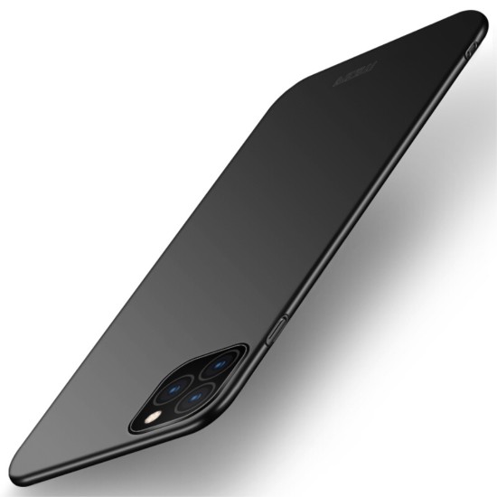 MOFI Shield Slim Plastic Phone Casing priekš Apple iPhone 11 Pro - Melns - matēts plastikas aizmugures apvalks (bampers, vāciņš, slim silicone cover shell, bumper)