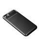 Beetle Series Carbon Fiber TPU Protection Phone Cover priekš Apple iPhone 7 / 8 / SE2 (2020) / SE3 (2022) - Melns - triecienizturīgs silikona aizmugures apvalks / bampers-vāciņš