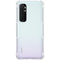 NILLKIN Nature 0.6mm Soft TPU Phone Case priekš Xiaomi Mi Note 10 Lite - Caurspīdīgs - silikona aizmugures apvalks (bampers, vāciņš, slim TPU silicone case shell cover, bumper)