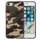 Camouflage Pattern TPU Phone Back Case priekš Apple iPhone 7 / 8 / SE2 (2020) / SE3 (2022) - Zaļš - silikona aizmugures apvalks / bampers-vāciņš