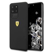 Ferrari Silicone series FESSIHCS69BK priekš Samsung