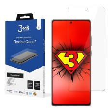 3MK FlexibleGlass Hybrid Tempered Glass / Film protector priekš Samsung Galaxy Note 20 N980 - hibrīds ekrāna aizsargstikls / aizsargplēve