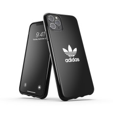 Adidas Originals SnapCase Trefoil series priekš Apple iPhone 11 Pro Max - Melns - silikona aizmugures apvalks / bampers-vāciņš
