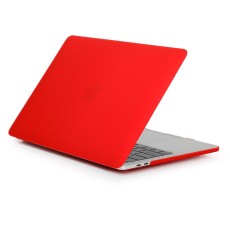Matte Plastic Protective Case priekš Apple MacBook Air 13-inch (2018 / 2019) A1932; (2020) A2179; M1 (2020) A2337 - Sarkans - matēts plastikas no abām pusēm apvalks / maciņš
